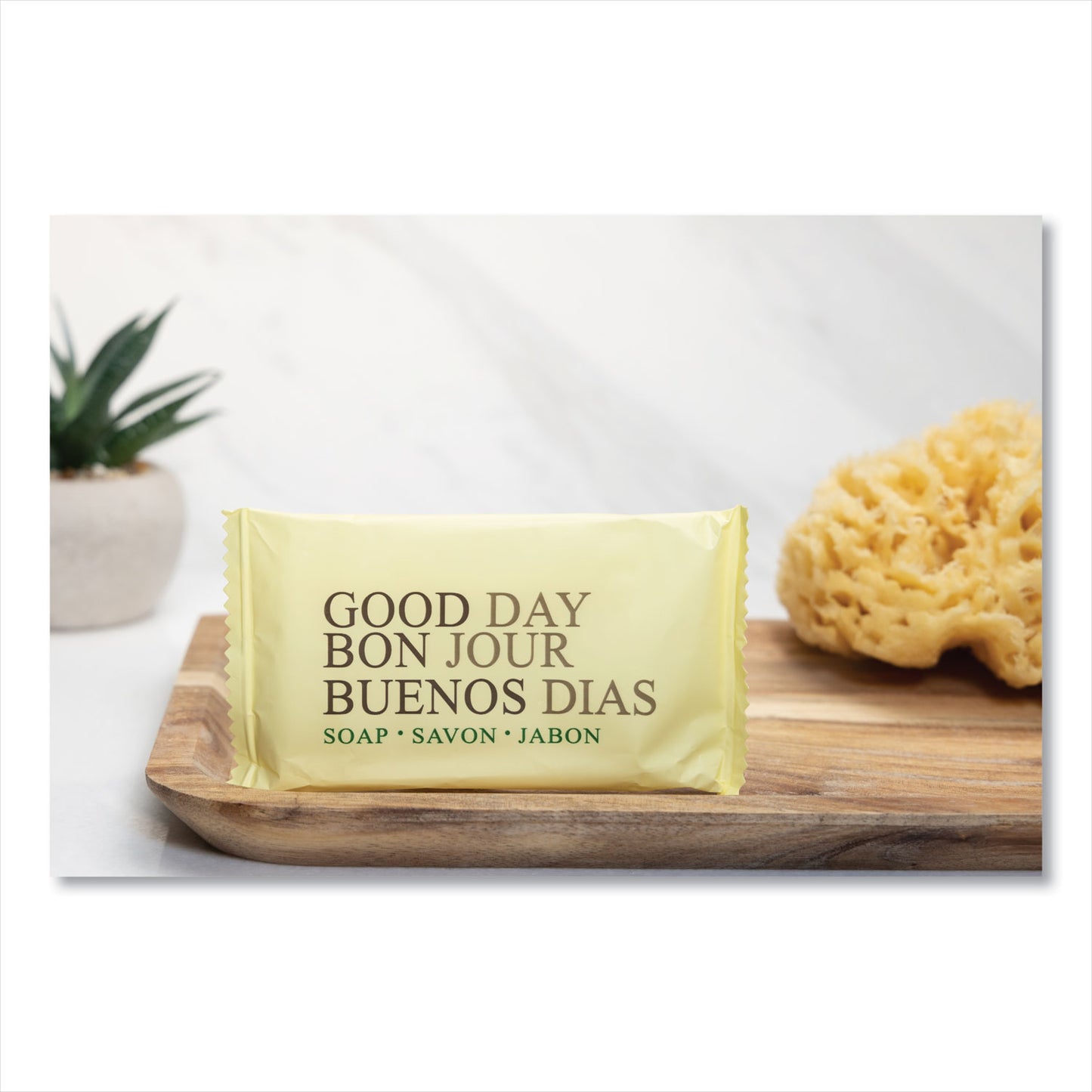 Amenity Bar Soap, Pleasant Scent, # 1 1/2, 500/Carton