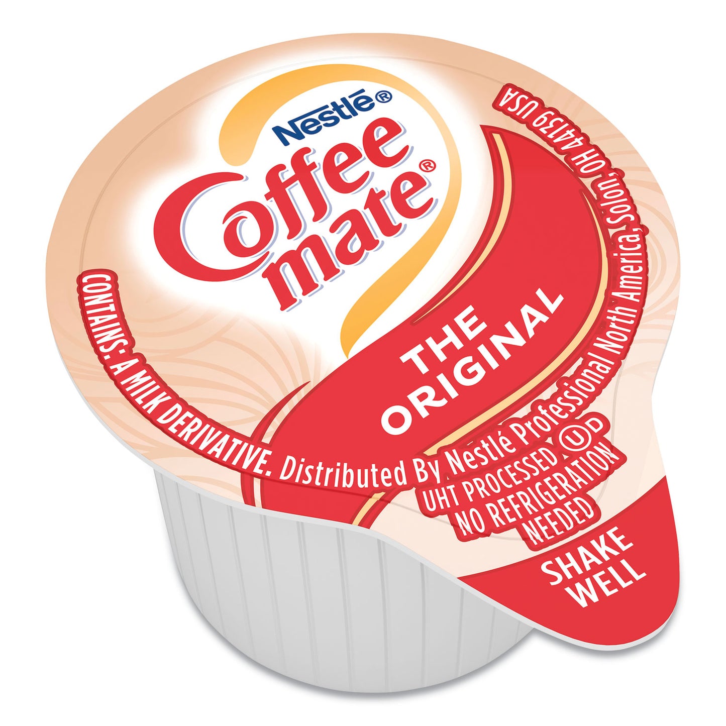 Liquid Coffee Creamer, Original, 0.38 oz Mini Cups, 50/Box