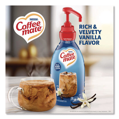 Liquid Coffee Creamer, French Vanilla, 1.5 L Pump Bottle