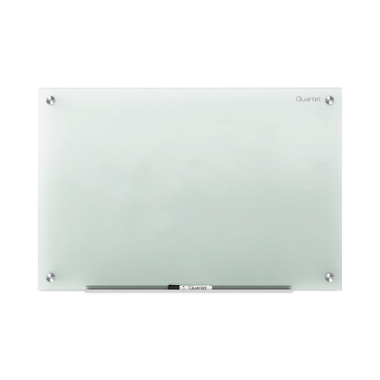 Infinity Glass Marker Board, 72" x 48", Frost Surface