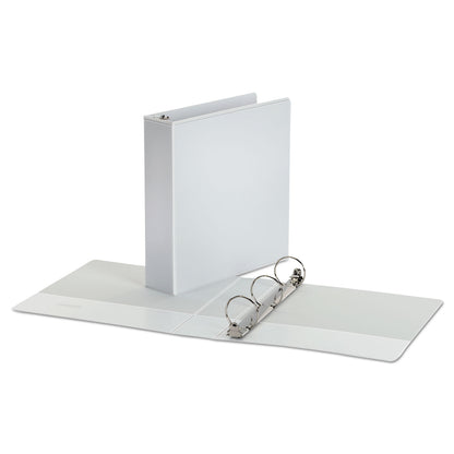 Economy 2 Inch Round Ring View Binder, White