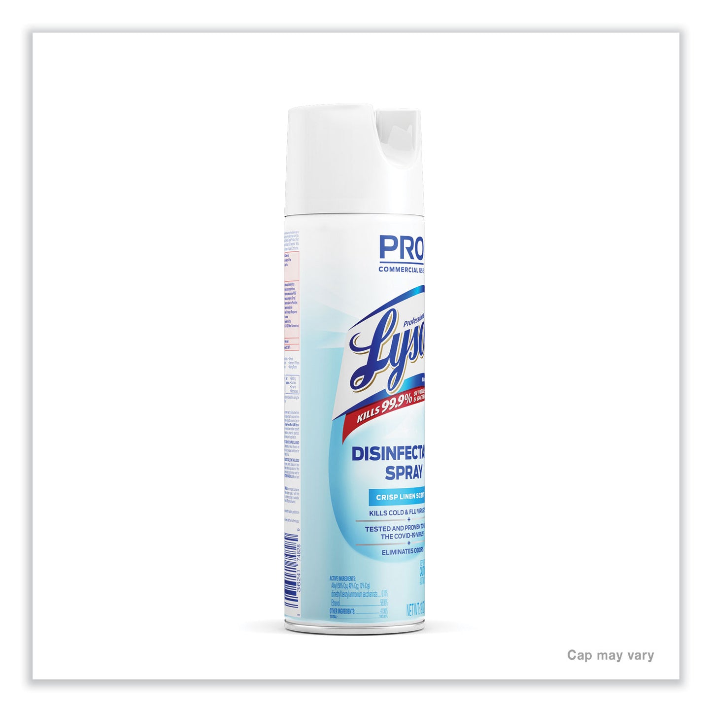 Professional LYSOL Brand Disinfectant Spray, Crisp Linen, 19 oz Aerosol Spray, 12/Carton