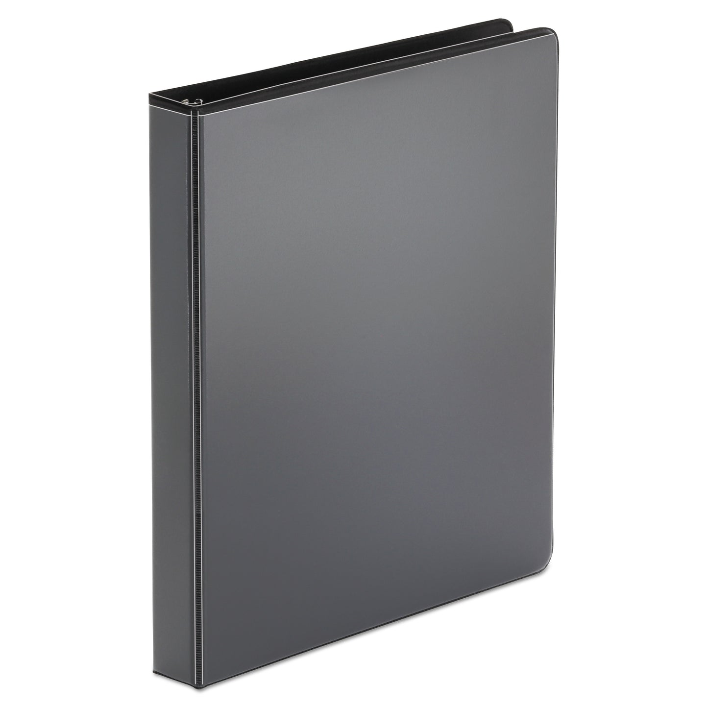 Economy 1 Inch Round Ring View Binder, Black